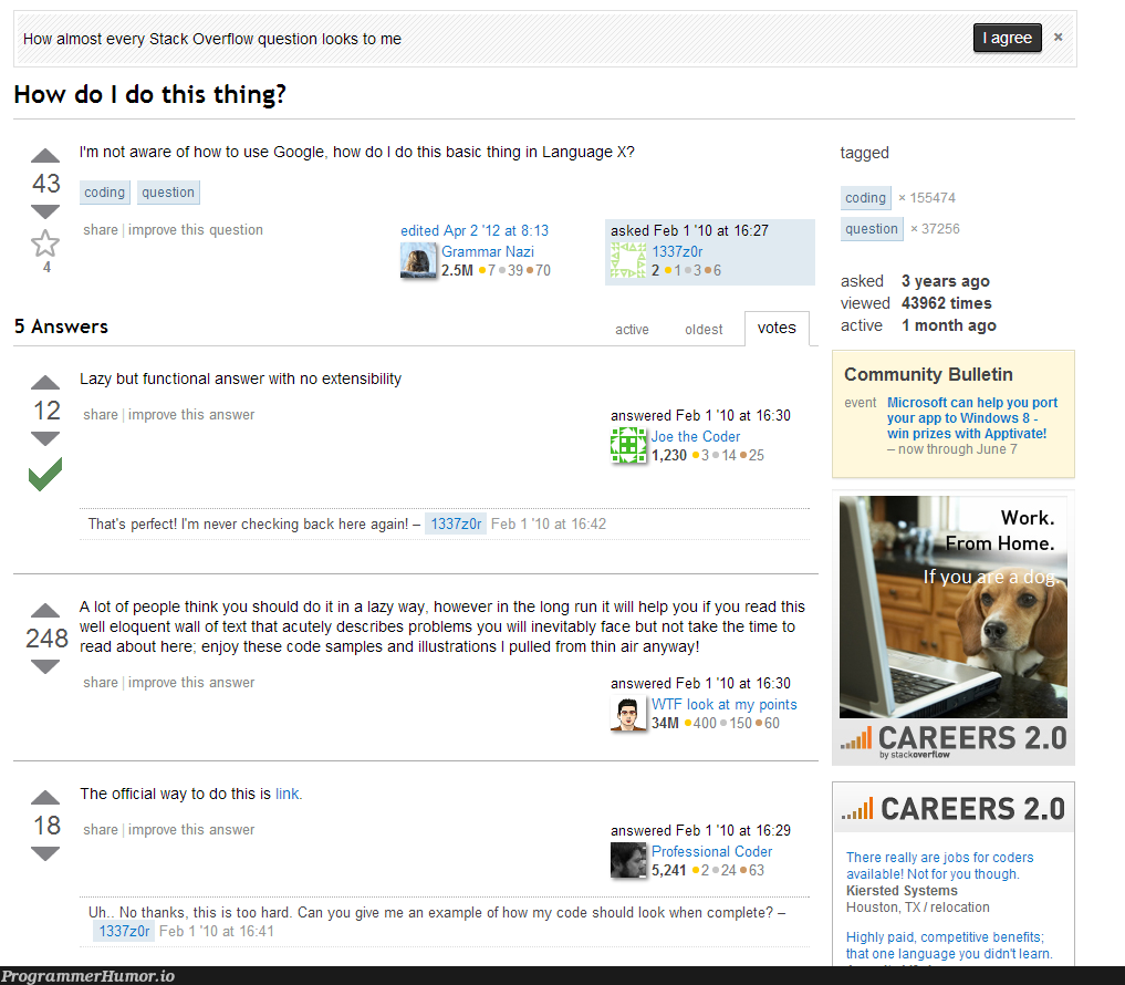 My Most Embarrassing Mistakes as a Programmer (so far) - Stack Overflow