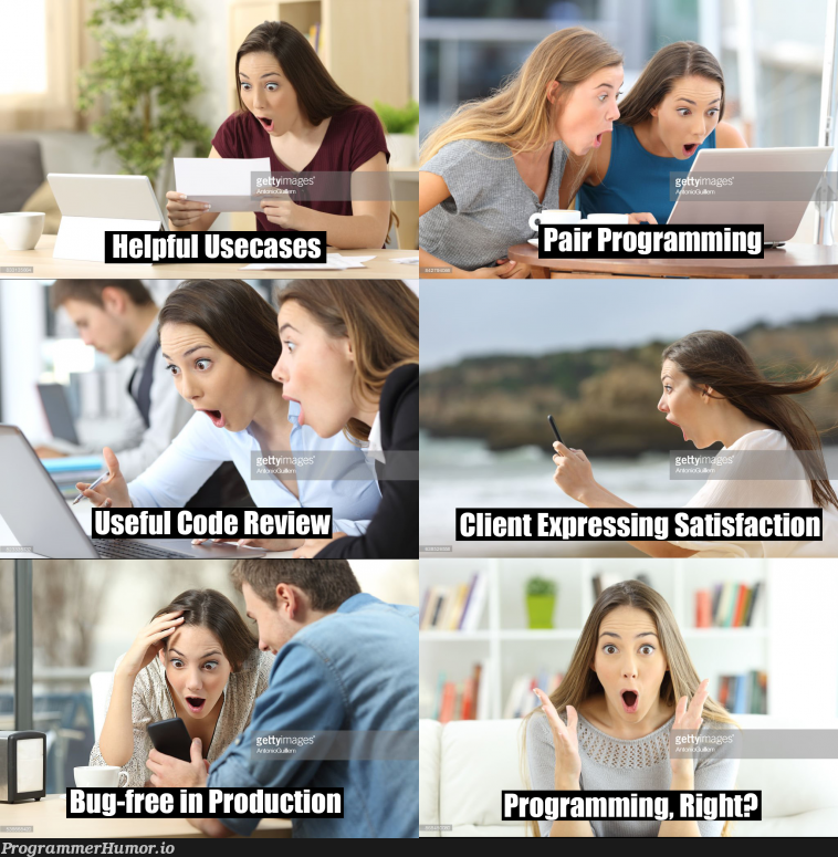 It shouldn't be so shocking | programming-memes, program-memes, IT-memes | ProgrammerHumor.io