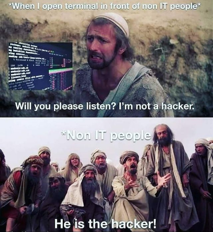 Hackerman | hacker-memes | ProgrammerHumor.io