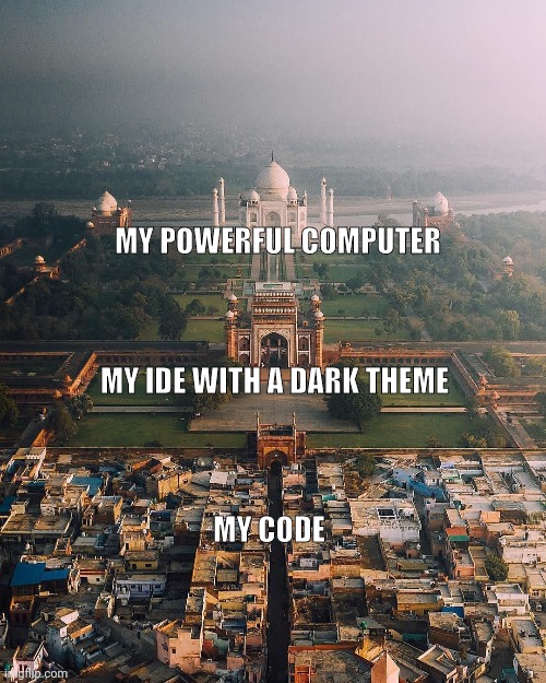 Everything I do as a developer is a facade | developer-memes | ProgrammerHumor.io