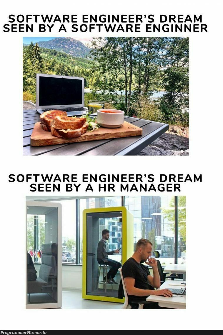 1 job, 2 dreams | ProgrammerHumor.io