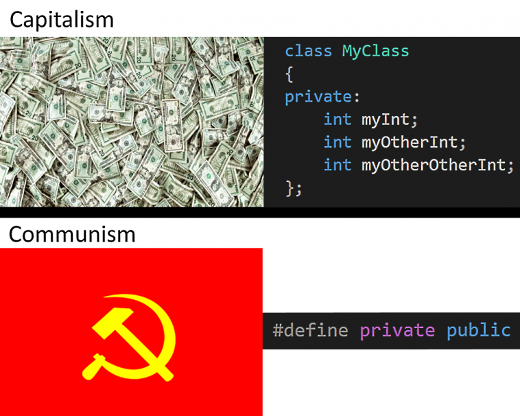 Know the difference! | api-memes, private-memes | ProgrammerHumor.io