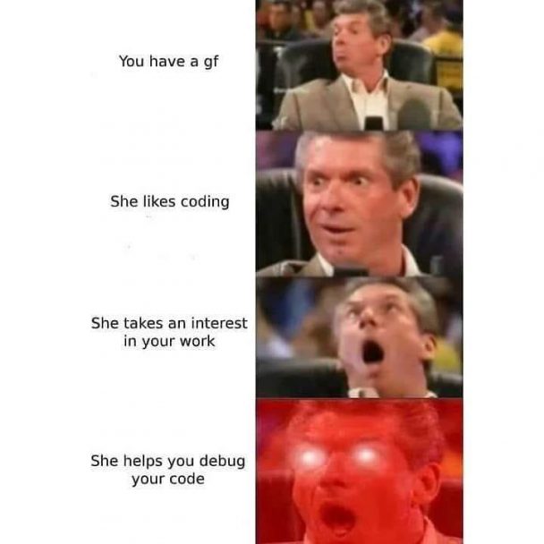 Now, where is she? | coding-memes, code-memes, bug-memes, rest-memes, debug-memes | ProgrammerHumor.io