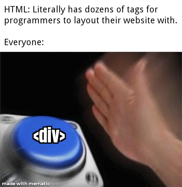 Or is it just me? | programmer-memes, html-memes, web-memes, website-memes, program-memes, IT-memes, ML-memes | ProgrammerHumor.io