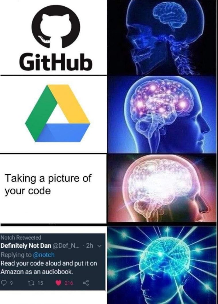 How to share code | code-memes, amazon-memes, git-memes, github-memes, IT-memes | ProgrammerHumor.io