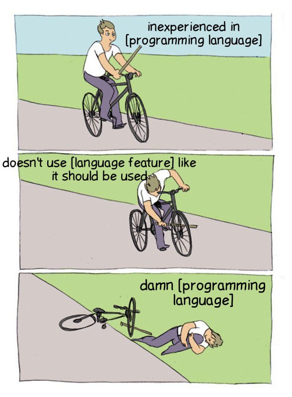 Language features | IT-memes, language-memes, feature-memes | ProgrammerHumor.io