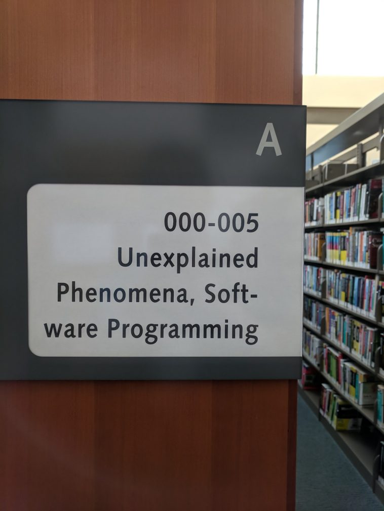Library | programming-memes, program-memes | ProgrammerHumor.io