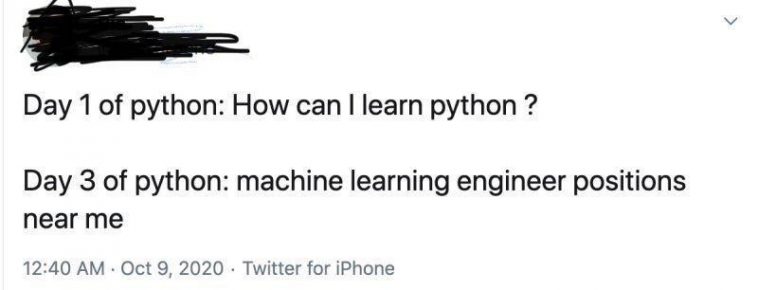 😂😂 | python-memes, engineer-memes, iphone-memes, machine learning-memes, machine-memes, mac-memes, twitter-memes | ProgrammerHumor.io