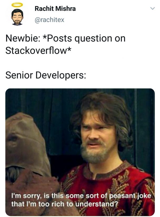 [Marked as Duplicate] | developer-memes, stackoverflow-memes, stack-memes, overflow-memes | ProgrammerHumor.io