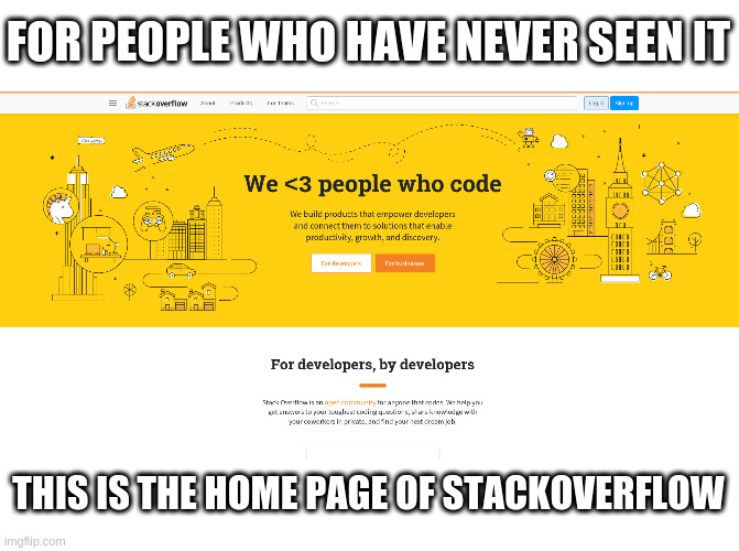 Respect to the guy who made this | developer-memes, stackoverflow-memes, stack-memes, overflow-memes | ProgrammerHumor.io