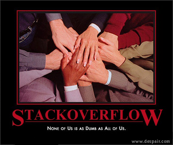 StackOverflow: None of us is as dumb as all of us | stackoverflow-memes, stack-memes, overflow-memes | ProgrammerHumor.io