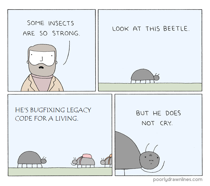 CodersRank on X: Press F to pay respects to those trying to solve bugs on  their own. 🐞 #meme #coding #debugging  / X