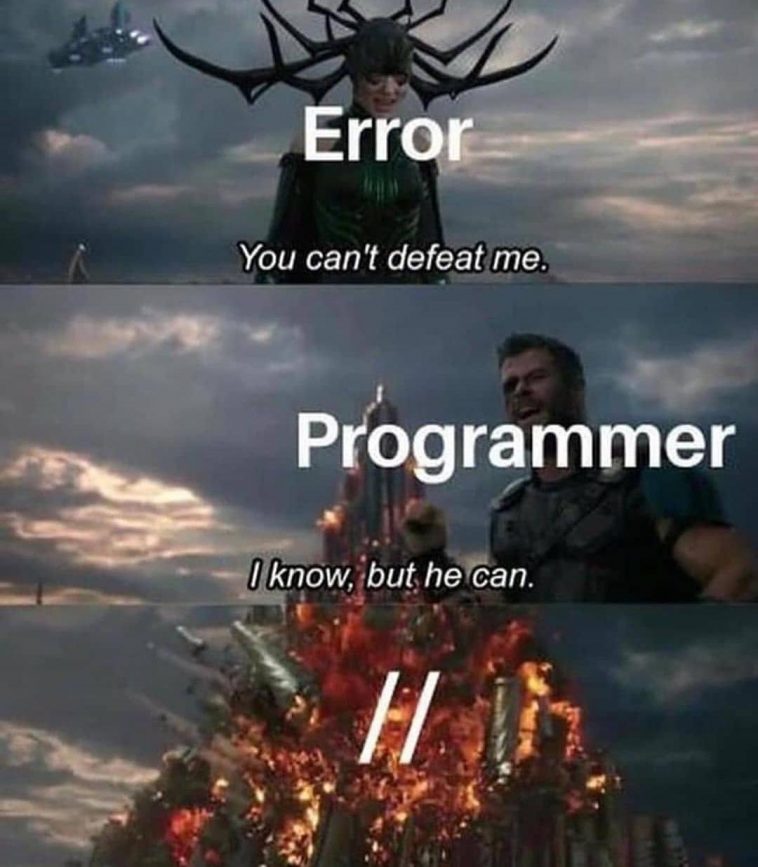 Reduced to atoms – ProgrammerHumor.io