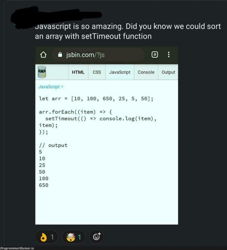 So Amazing! – ProgrammerHumor.io