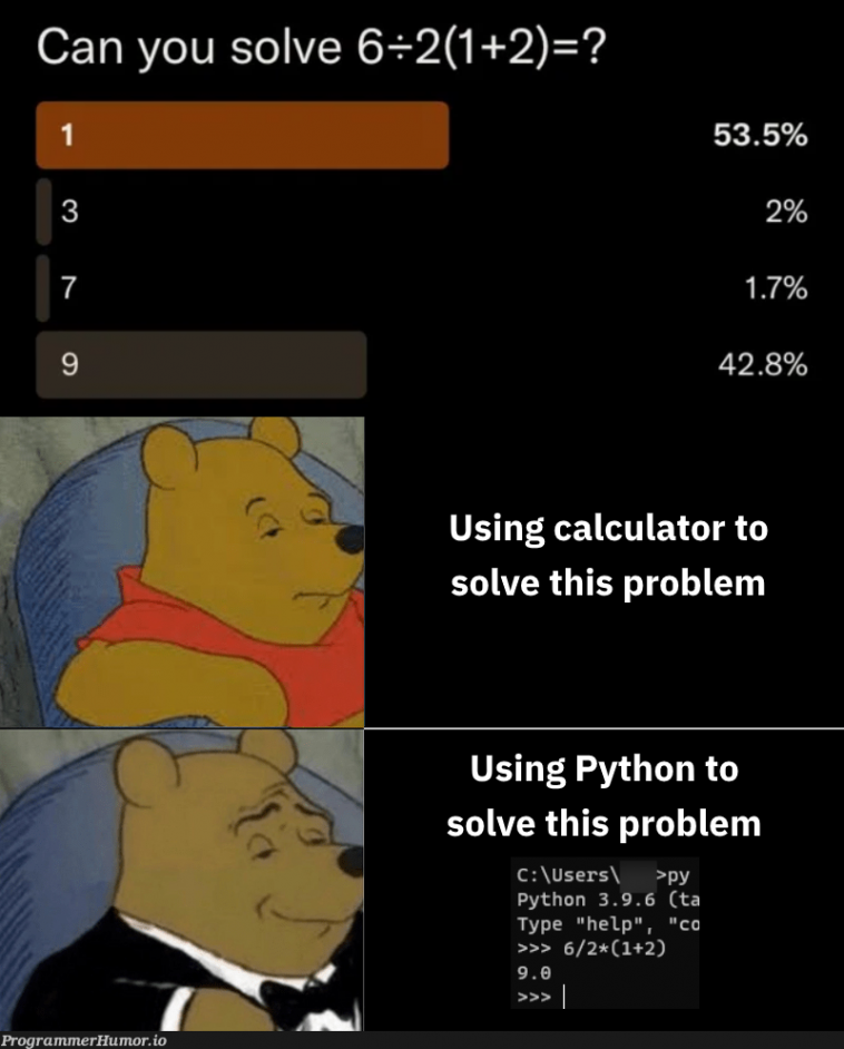 Python The Best – ProgrammerHumor.io