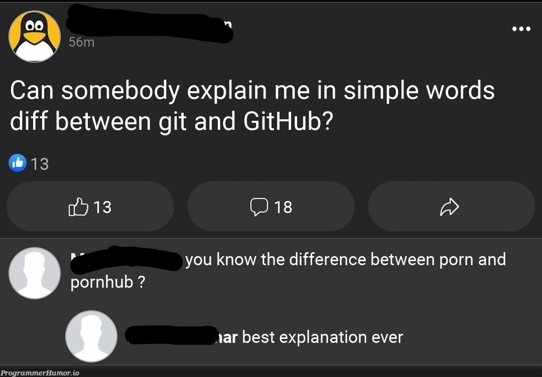 Best reply ProgrammerHumor io 