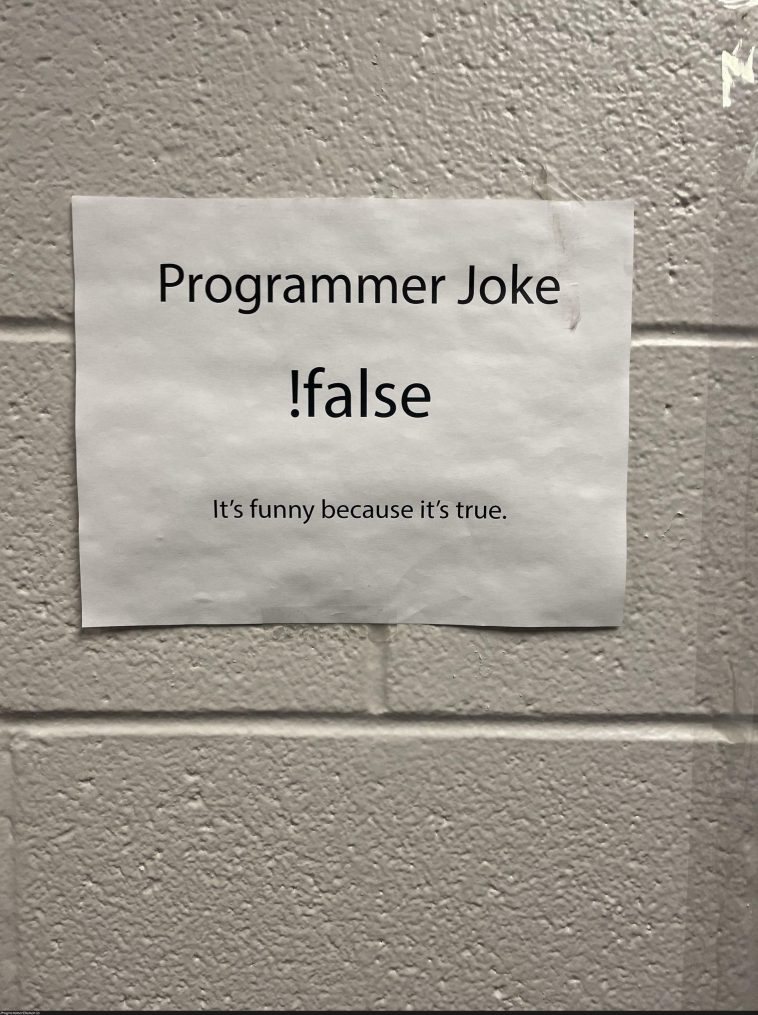 The poster in my CSA class – ProgrammerHumor.io