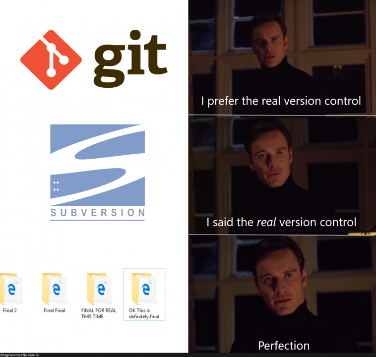 The real version control – ProgrammerHumor.io