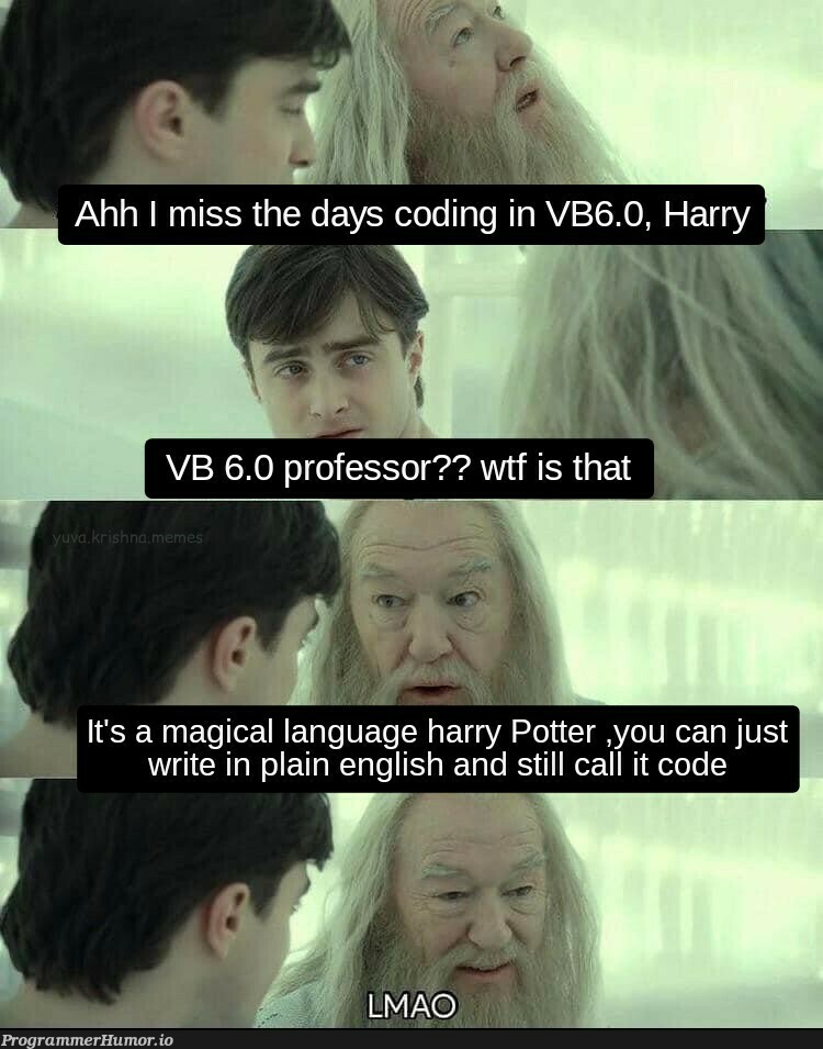 Harry Potter in different languages meme 