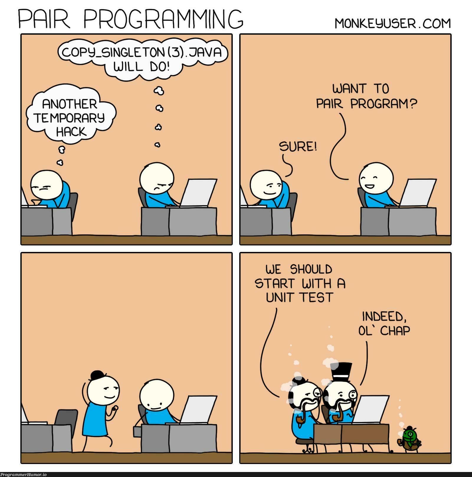 Pair programming – ProgrammerHumor.io