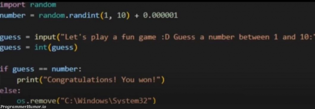 Fun Game – ProgrammerHumor.io