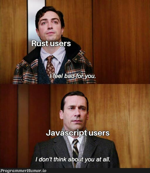 Rust | java-memes, rust-memes | ProgrammerHumor.io