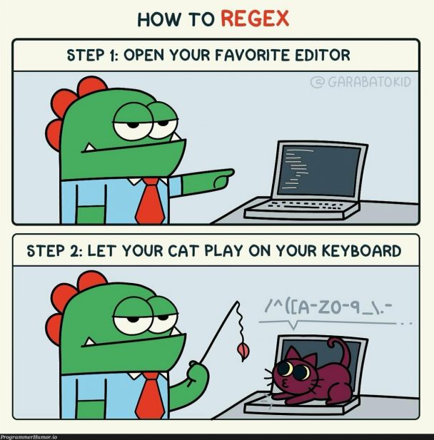 How to regex | regex-memes | ProgrammerHumor.io