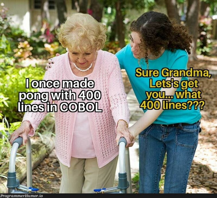 Chadette Grandma – ProgrammerHumor.io