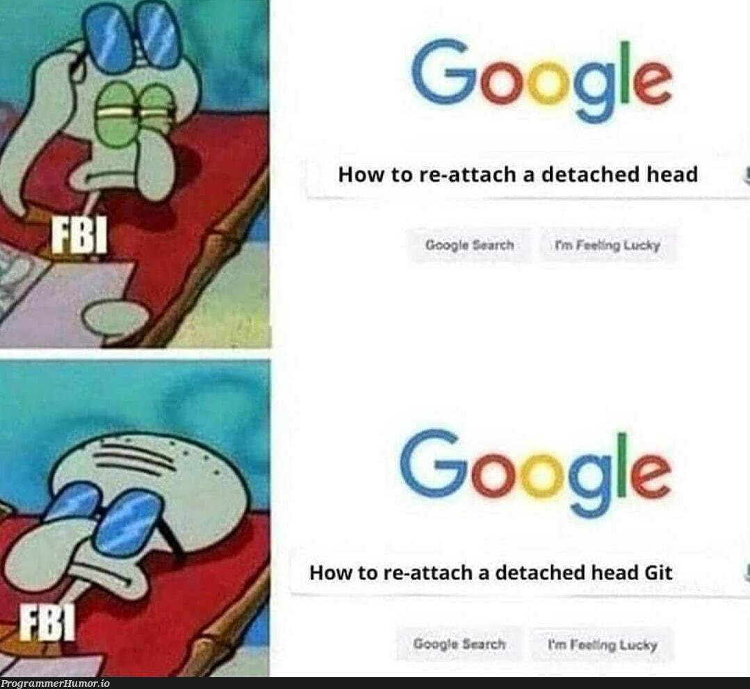 What if the FBI don’t know about Git? – ProgrammerHumor.io