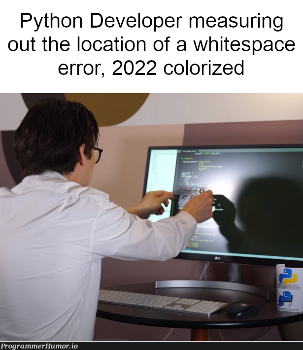 No more semicolon errors (source in comments) – ProgrammerHumor.io