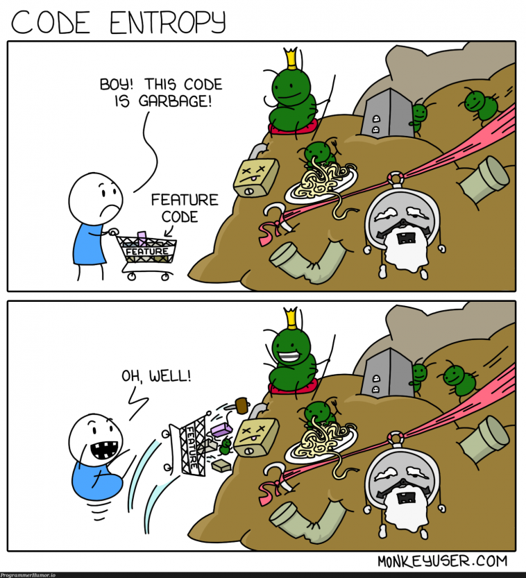 Who is without sin solves the first bug – ProgrammerHumor.io