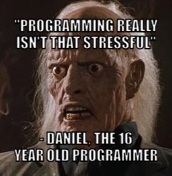 programmingIsNotThatStressful | programming-memes, program-memes | ProgrammerHumor.io